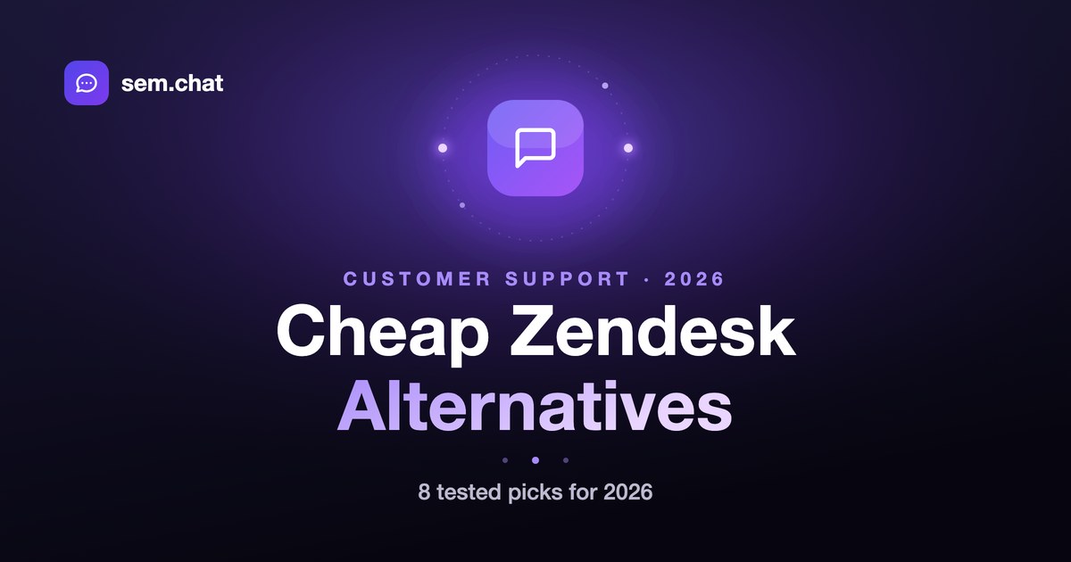 Cheap Zendesk Alternatives in 2026 - We Tested 8