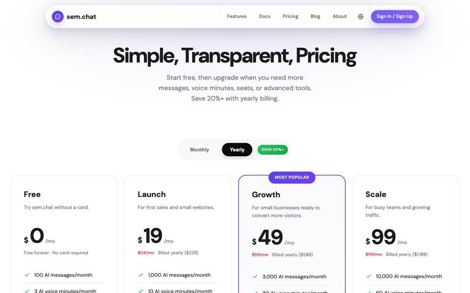 CRM Software Pro pricing screenshot